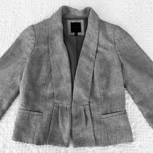 THE LIMITED 3/4 Sleeve Gray Blazer — Medium